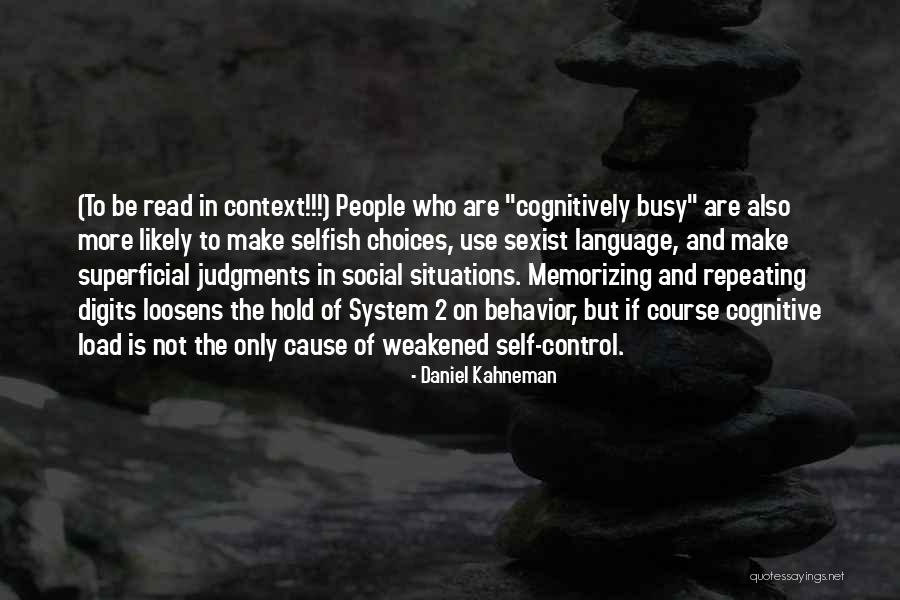 System Is Busy Quotes By Daniel Kahneman System Is Busy Quotes By Daniel Kahneman