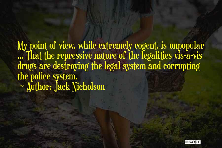 System Of Nature Quotes By Jack Nicholson