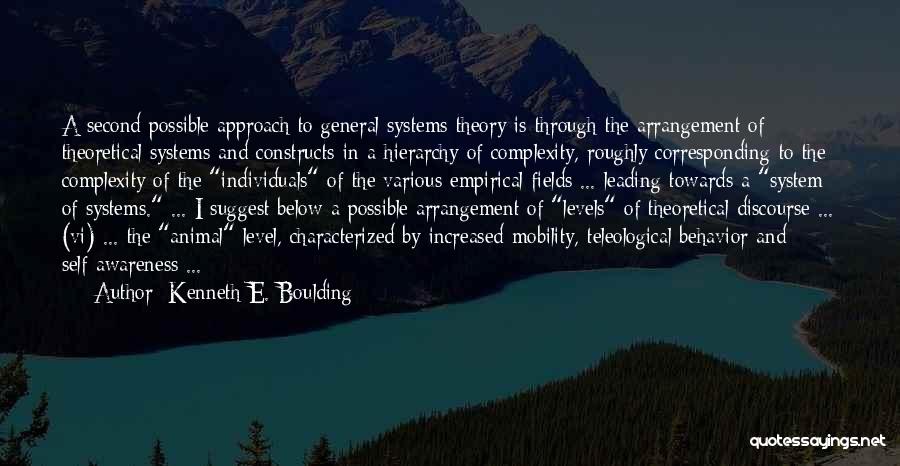 System Quotes By Kenneth E. Boulding