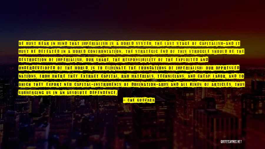 System Responsibility Quotes By Che Guevara System Responsibility Quotes By Che Guevara