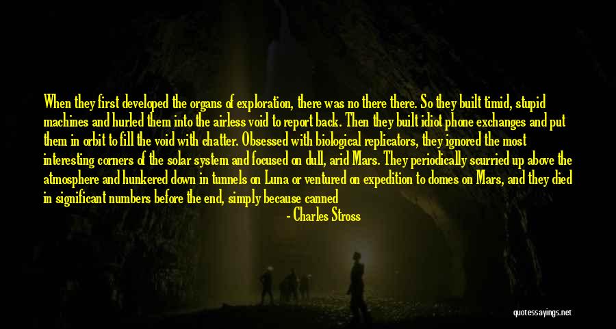 System That Exchanges Quotes By Charles Stross System That Exchanges Quotes By Charles Stross