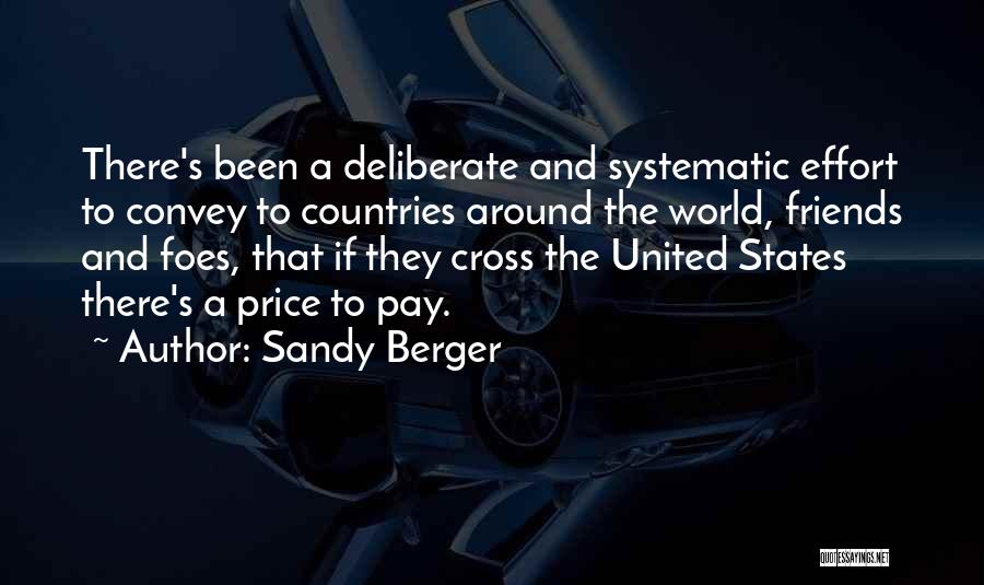 Systematic Quotes By Sandy Berger