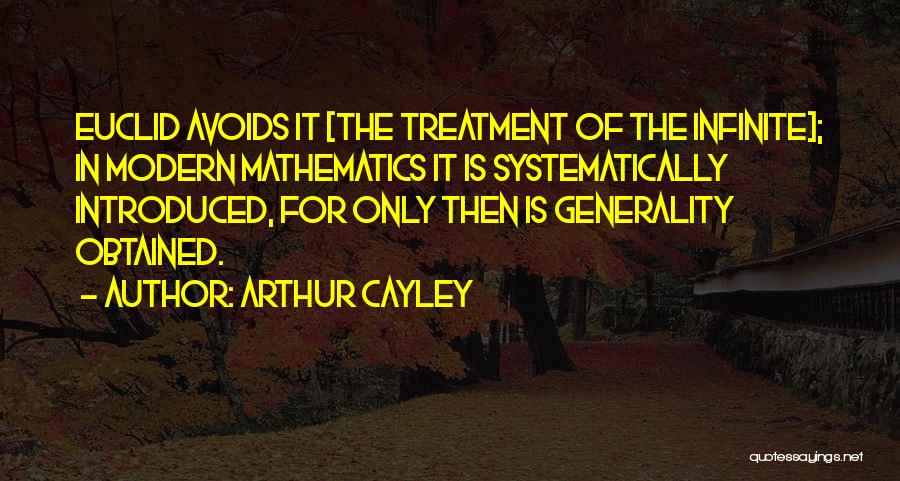 Systematically Quotes By Arthur Cayley
