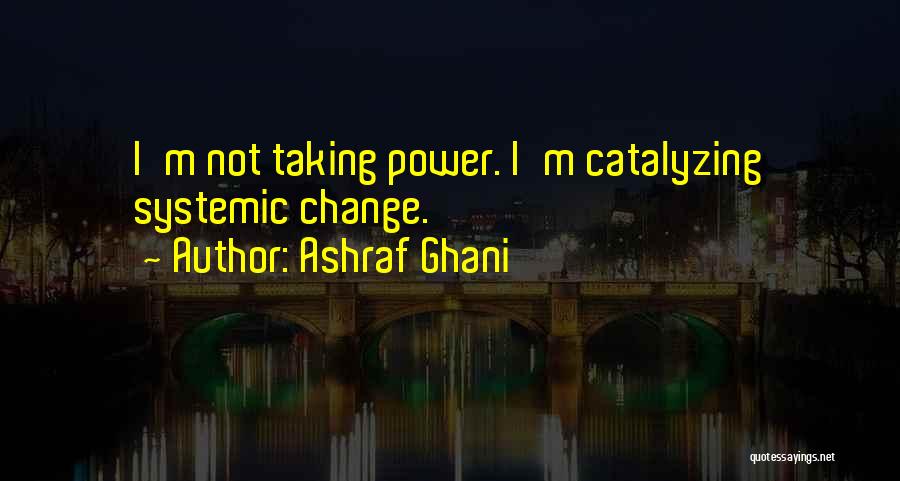 Systemic Quotes By Ashraf Ghani