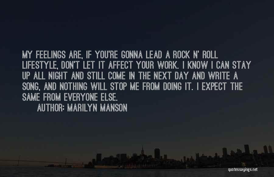 Syster Lycklig Quotes By Marilyn Manson