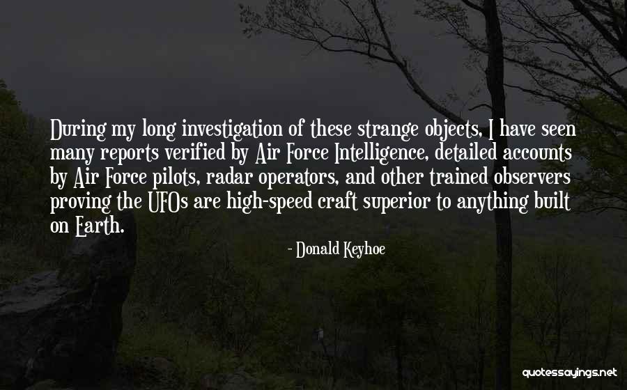 Szablya Quotes By Donald Keyhoe Szablya Quotes By Donald Keyhoe