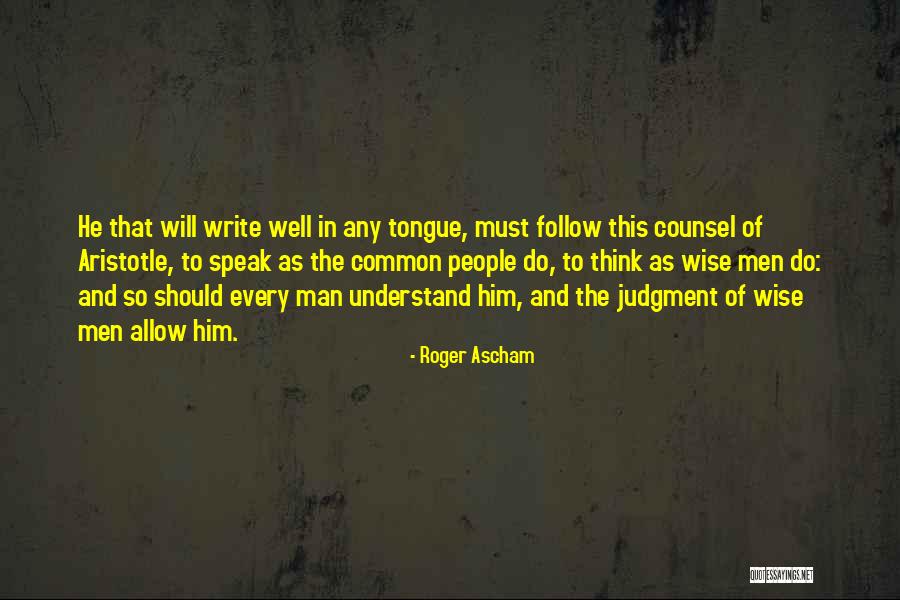 Szatan Z Quotes By Roger Ascham Szatan Z Quotes By Roger Ascham