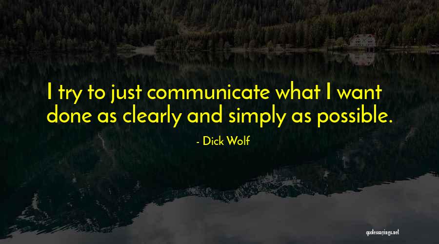 Szczechura Quotes By Dick Wolf Szczechura Quotes By Dick Wolf