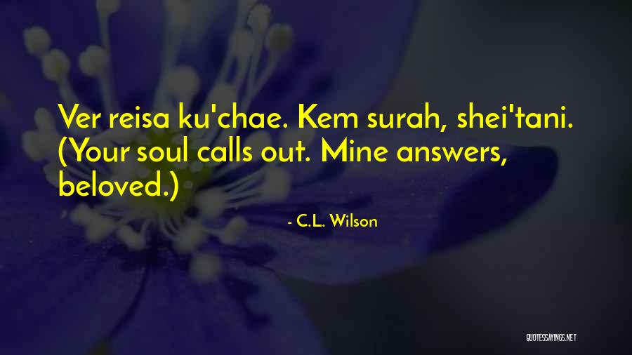 Szeibert Istvan Quotes By C.L. Wilson Szeibert Istvan Quotes By C.L. Wilson