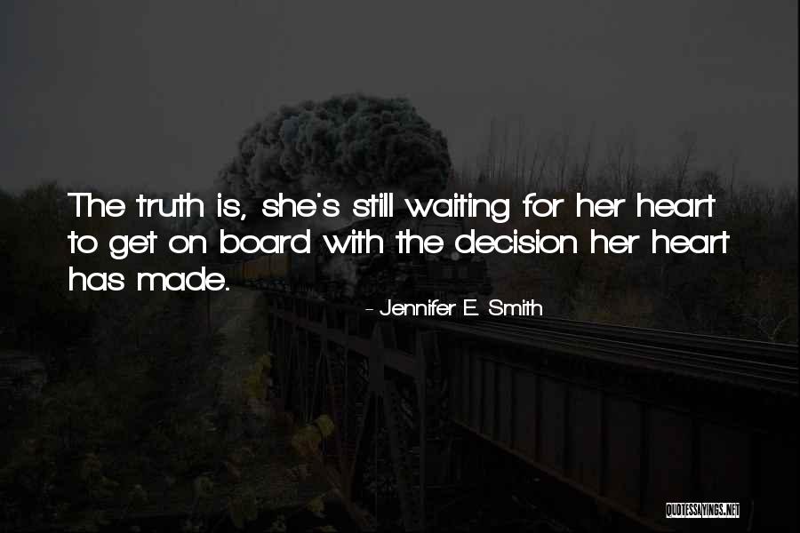 Szeibert Istvan Quotes By Jennifer E. Smith Szeibert Istvan Quotes By Jennifer E. Smith