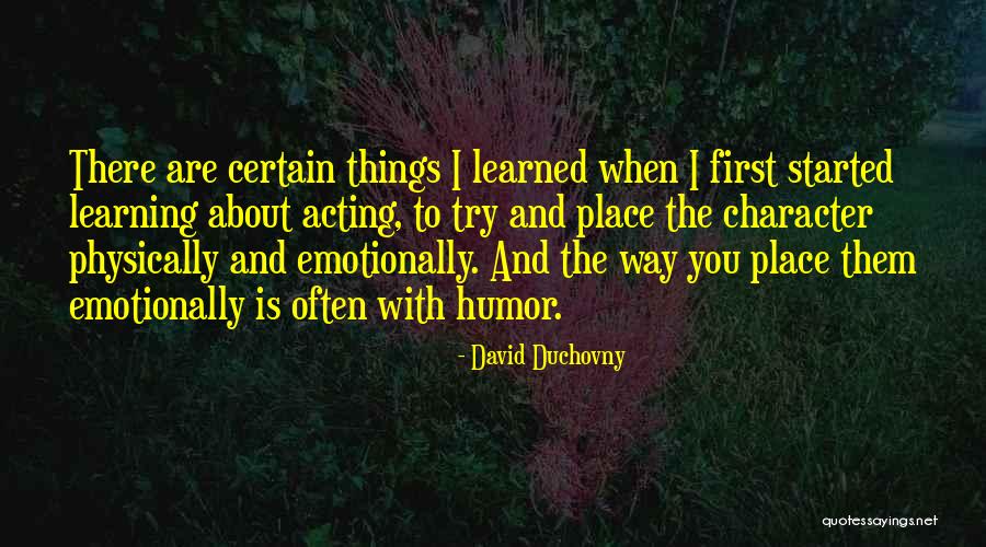 Szemnyom S Quotes By David Duchovny Szemnyom S Quotes By David Duchovny
