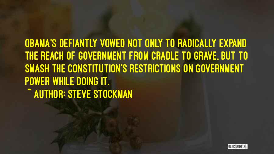 Szilv Si Annam Ria Quotes By Steve Stockman