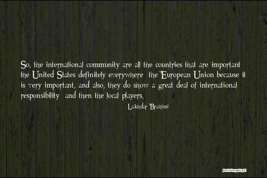 Szilva Fajt K Quotes By Lakhdar Brahimi Szilva Fajt K Quotes By Lakhdar Brahimi