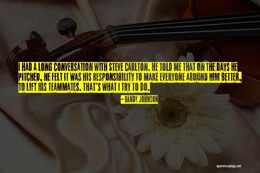 Szorcsik Kriszta Quotes By Randy Johnson Szorcsik Kriszta Quotes By Randy Johnson