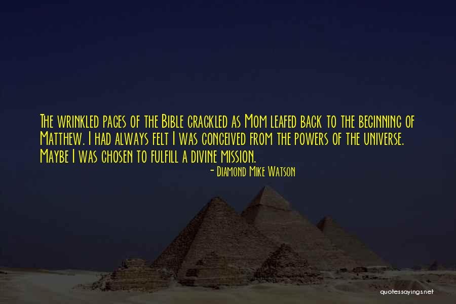 Szostak Wielun Quotes By Diamond Mike Watson Szostak Wielun Quotes By Diamond Mike Watson