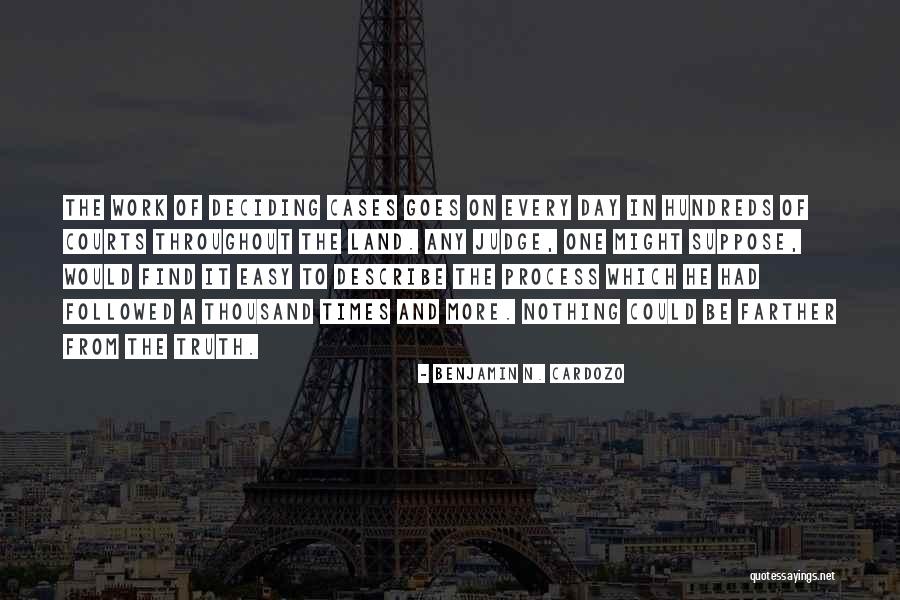 Sztuki Magiczne Quotes By Benjamin N. Cardozo Sztuki Magiczne Quotes By Benjamin N. Cardozo