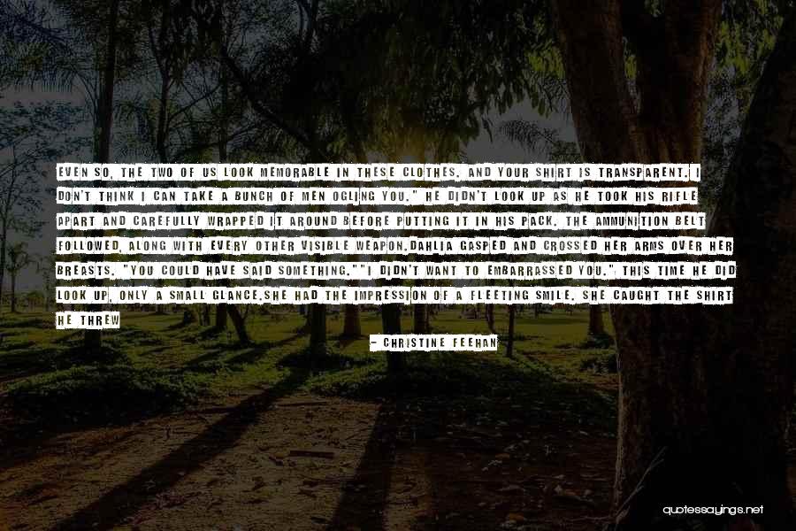 T-bag Memorable Quotes By Christine Feehan T-bag Memorable Quotes By Christine Feehan