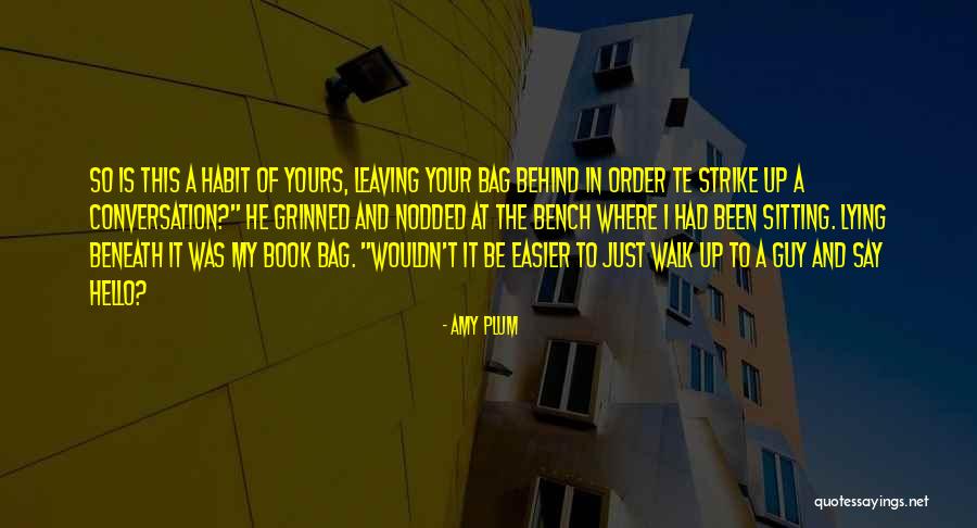 T Bag Quotes By Amy Plum