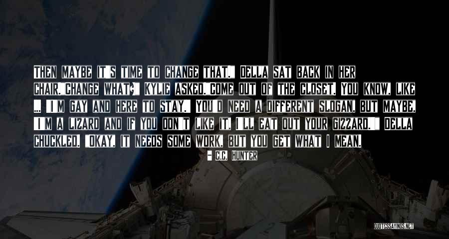 T C S D Quotes By C.C. Hunter T C S D Quotes By C.C. Hunter