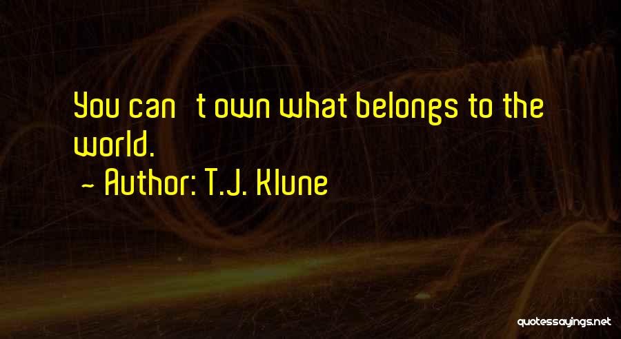 T.J. Klune Quotes 657050