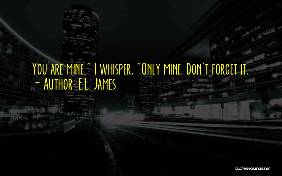 T.l.e Quotes By E.L. James