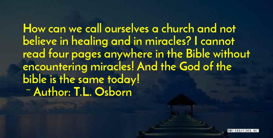 T.L. Osborn Quotes 189373