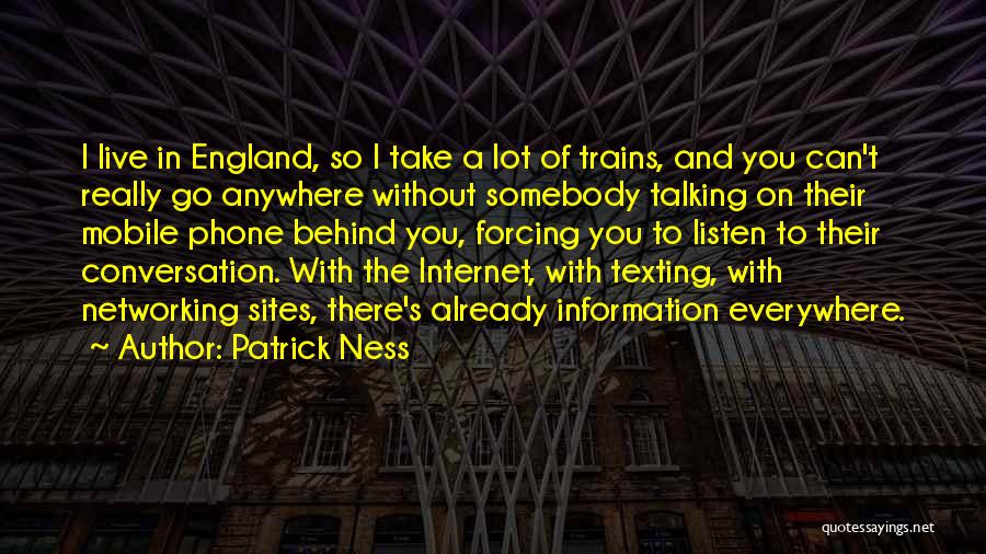 T Mobile Quotes By Patrick Ness