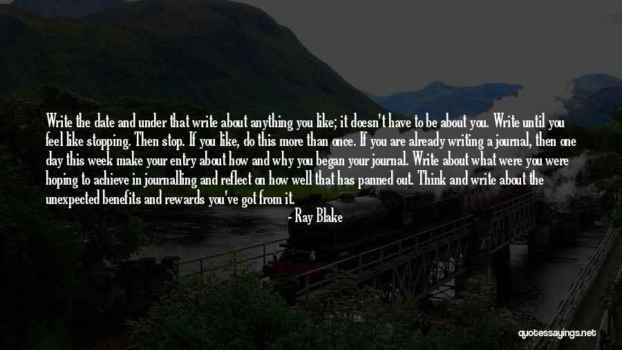 T Ray Quotes By Ray Blake