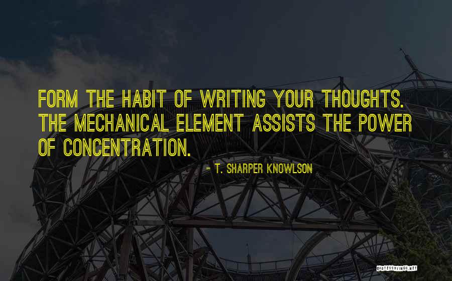 T. Sharper Knowlson Quotes 663412