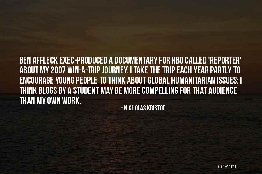 T-sql Exec Quotes By Nicholas Kristof T-sql Exec Quotes By Nicholas Kristof