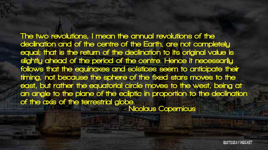 T. The Terrestrial Quotes By Nicolaus Copernicus