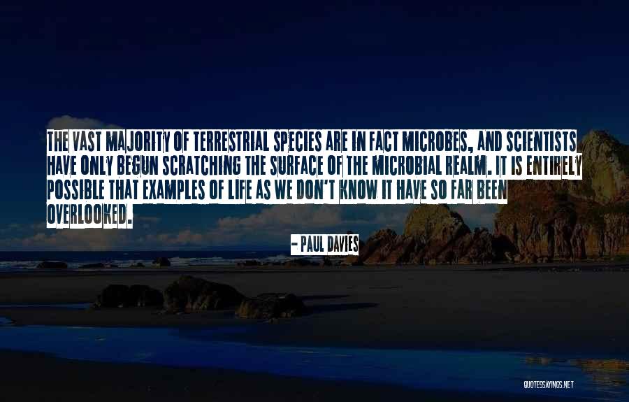 T. The Terrestrial Quotes By Paul Davies