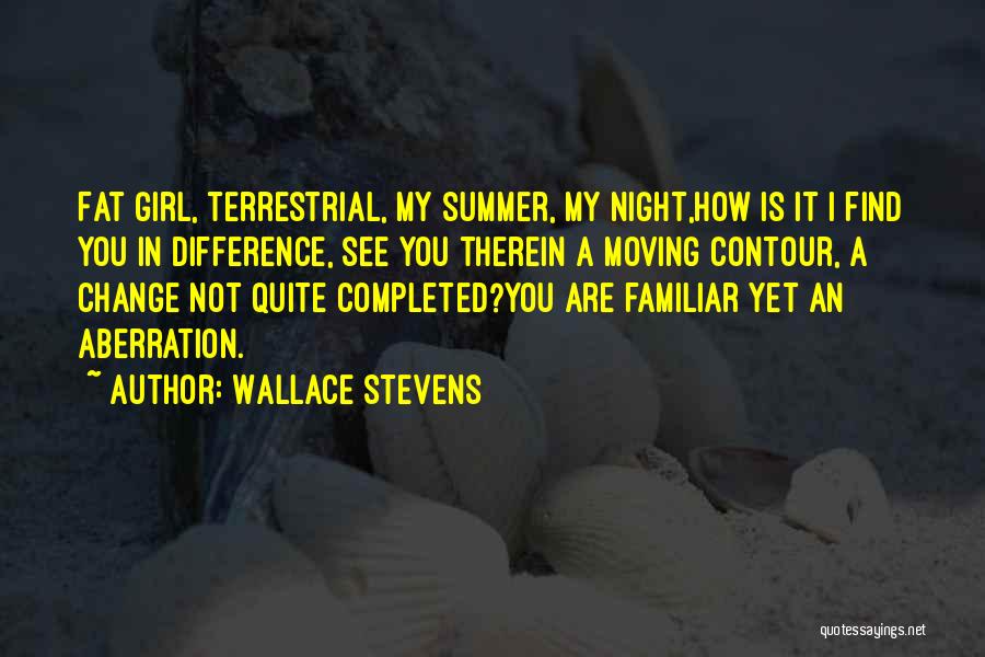 T. The Terrestrial Quotes By Wallace Stevens