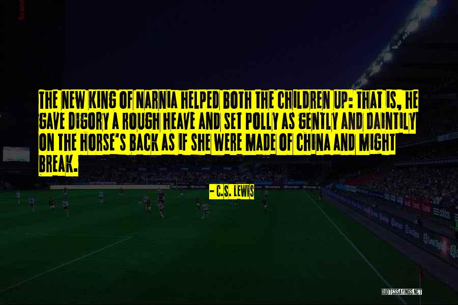 T Z China King Quotes By C.S. Lewis T Z China King Quotes By C.S. Lewis