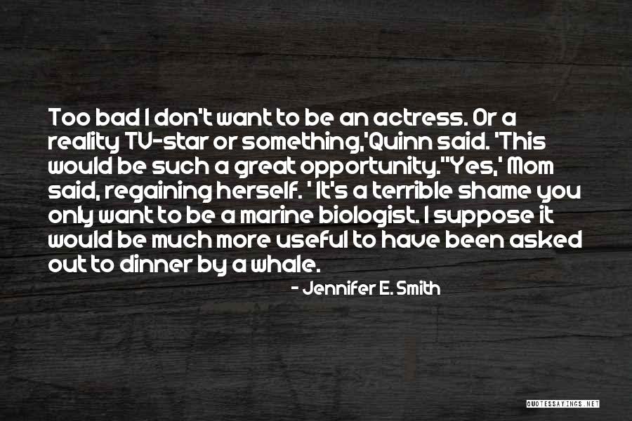 T20 World Quotes By Jennifer E. Smith T20 World Quotes By Jennifer E. Smith