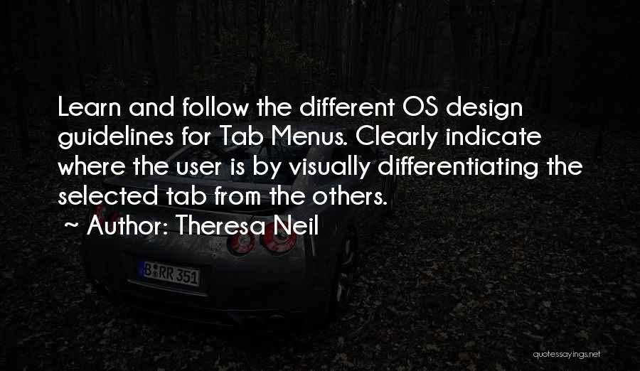 Tab Quotes By Theresa Neil