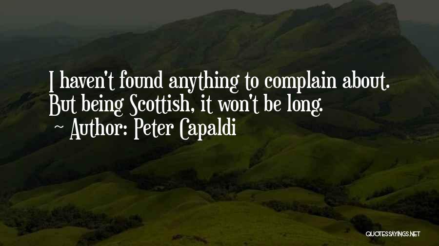 Tabita Thinggaard Quotes By Peter Capaldi