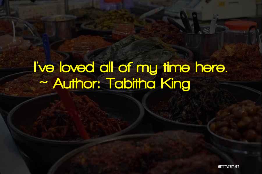 Tabitha Quotes By Tabitha King