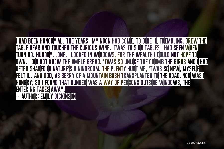 Table Mountain Quotes By Emily Dickinson