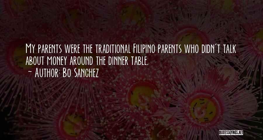 Table Talk Quotes By Bo Sanchez