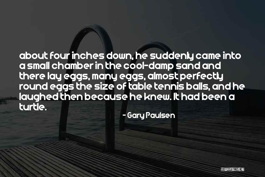 Table Tennis Quotes By Gary Paulsen