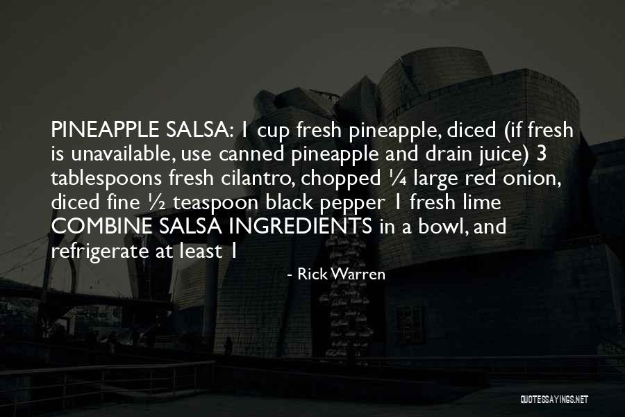 Tablespoons In 1 3 Quotes By Rick Warren Tablespoons In 1 3 Quotes By Rick Warren