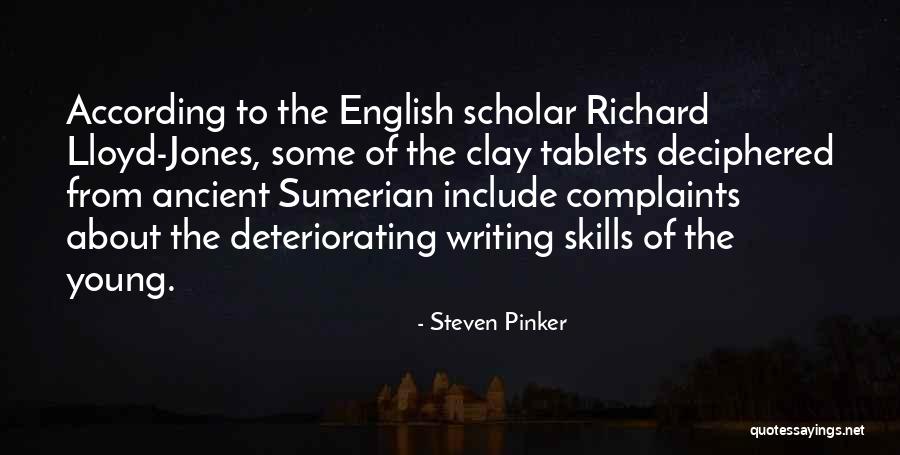 Tablets Best Quotes By Steven Pinker Tablets Best Quotes By Steven Pinker