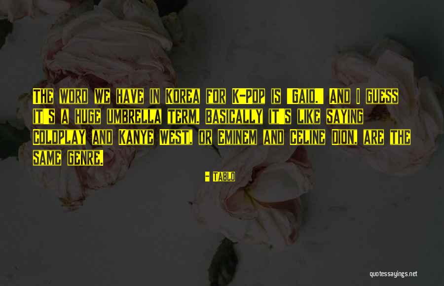 Tablo Quotes 400935