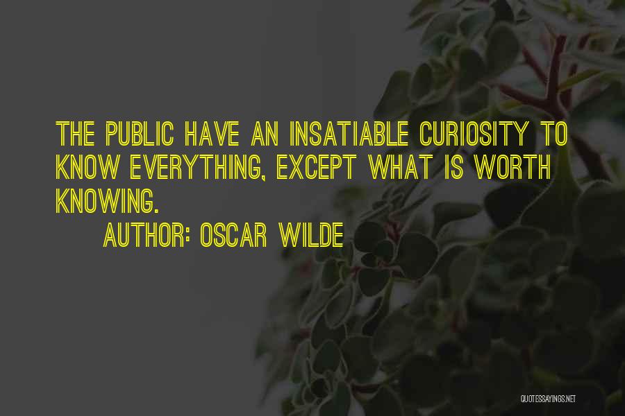 Tabloid Quotes By Oscar Wilde