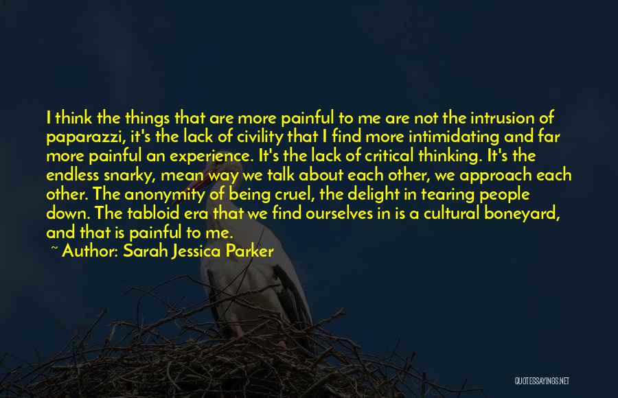 Tabloid Quotes By Sarah Jessica Parker