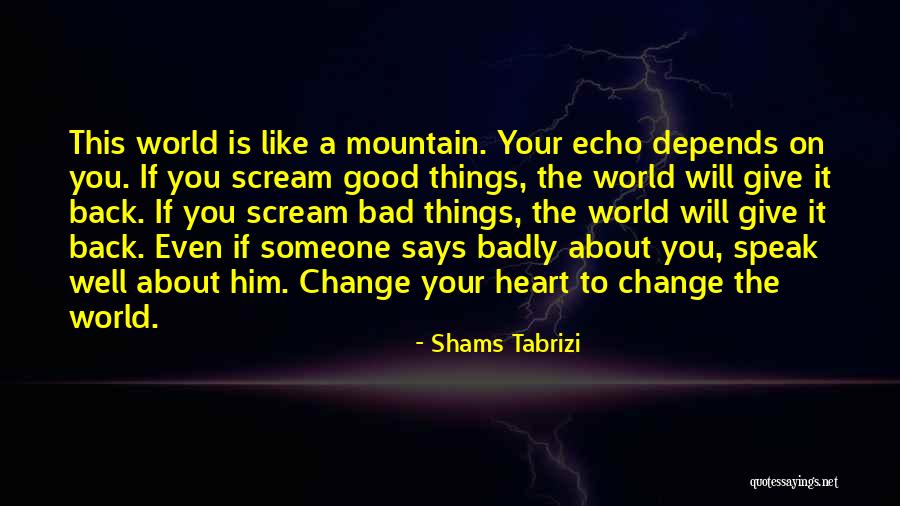 Tabrizi Quotes By Shams Tabrizi