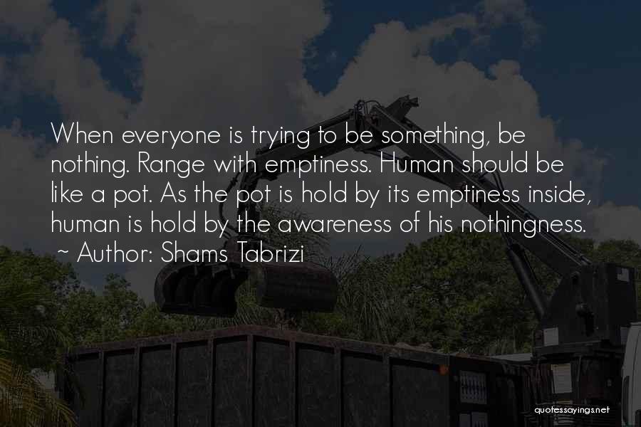 Tabrizi Quotes By Shams Tabrizi