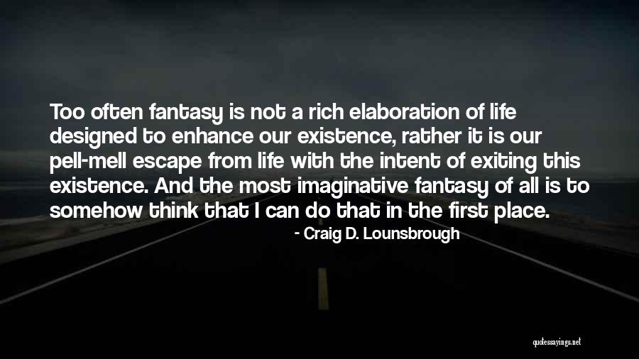 Tabulated Quotes By Craig D. Lounsbrough Tabulated Quotes By Craig D. Lounsbrough