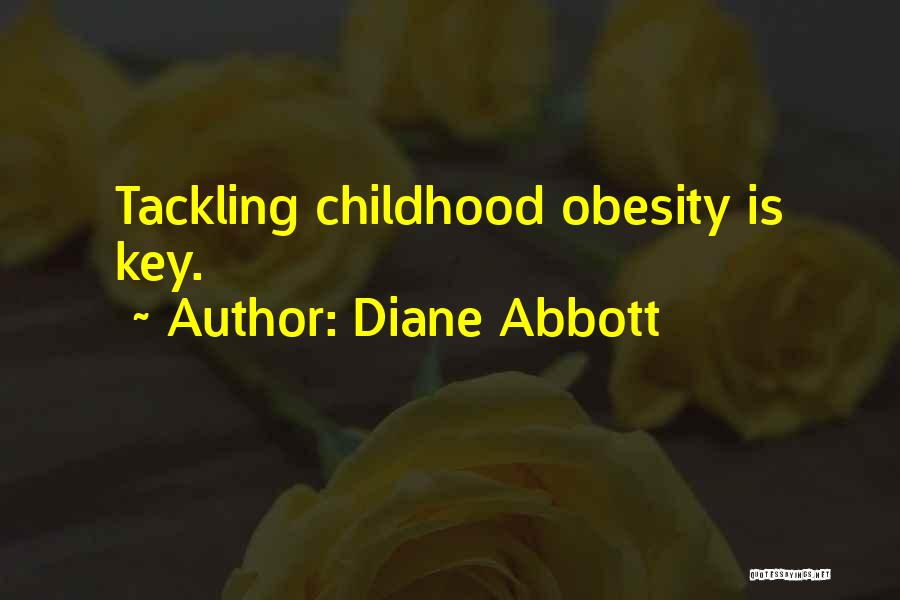 Tackling Quotes By Diane Abbott